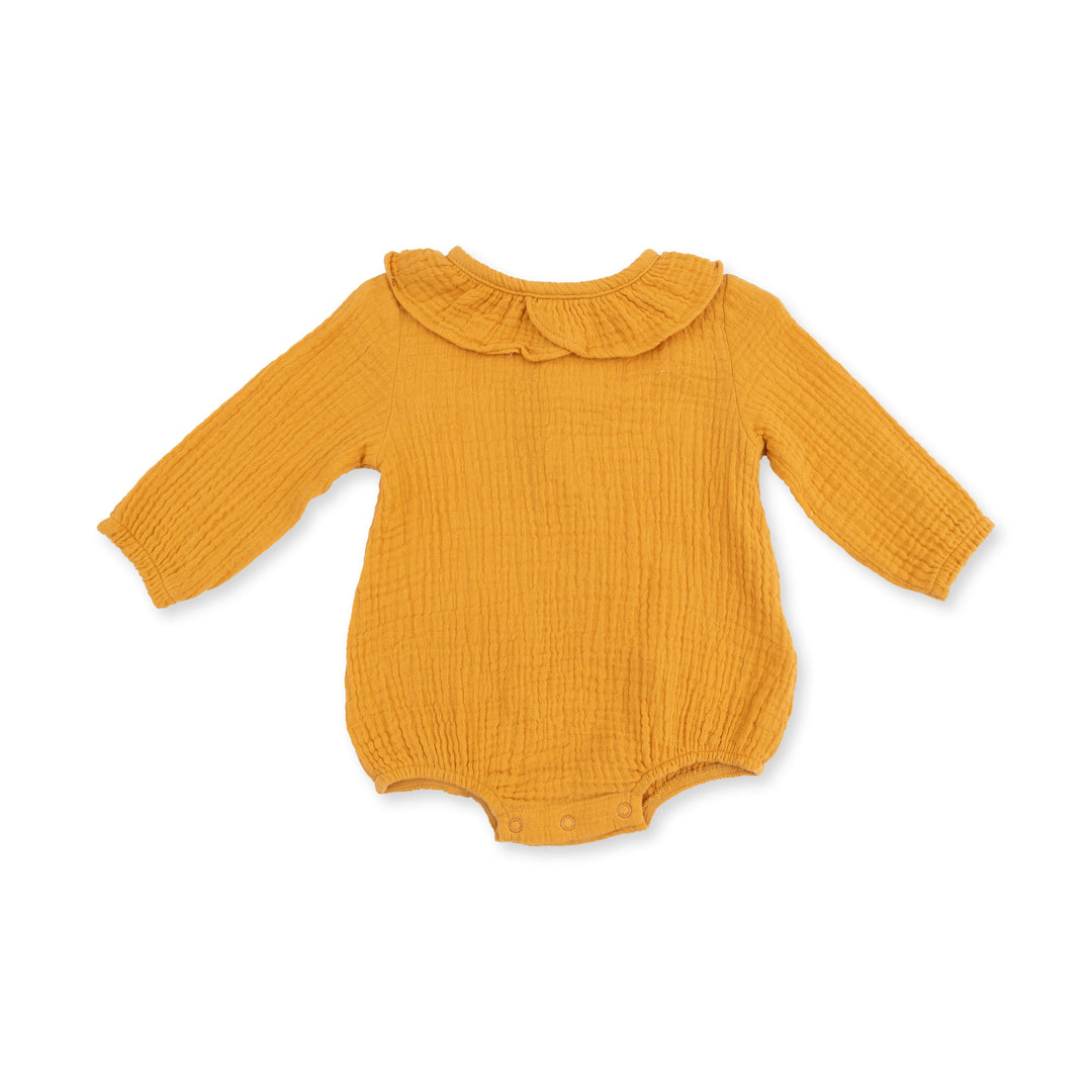 Mustard Ruffle Bubble
