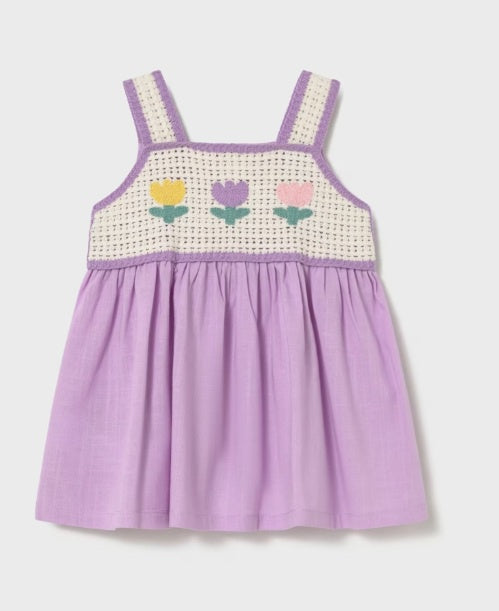 Crochet Tulips Dress.
