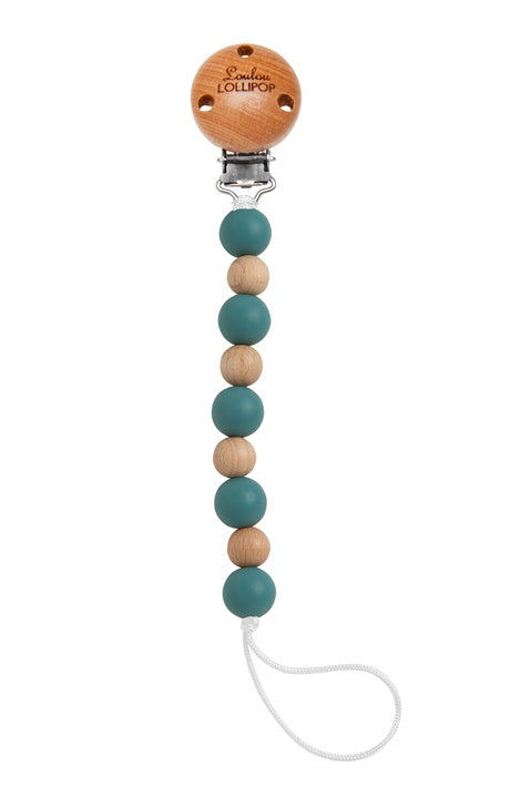 Pacifier Clip Celeste Teal
