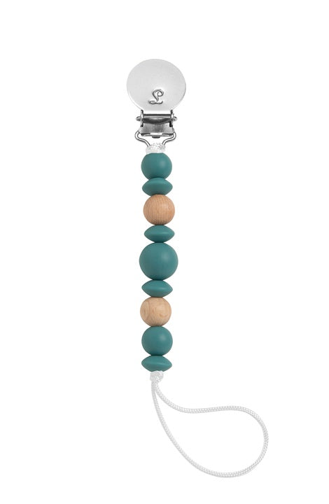 Pacifier Clip Luna Teal