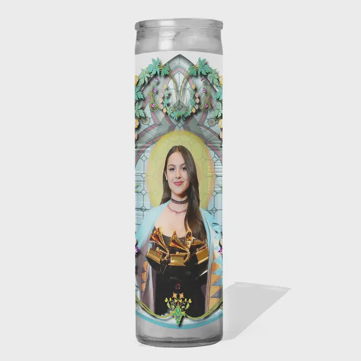 Olivia Rodrigo Prayer Candle