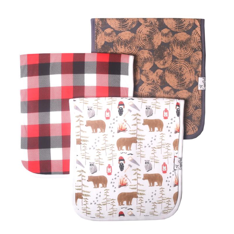 Lumberjack Burp Cloth