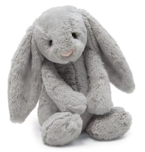 Bashful Grey Bunny Small
