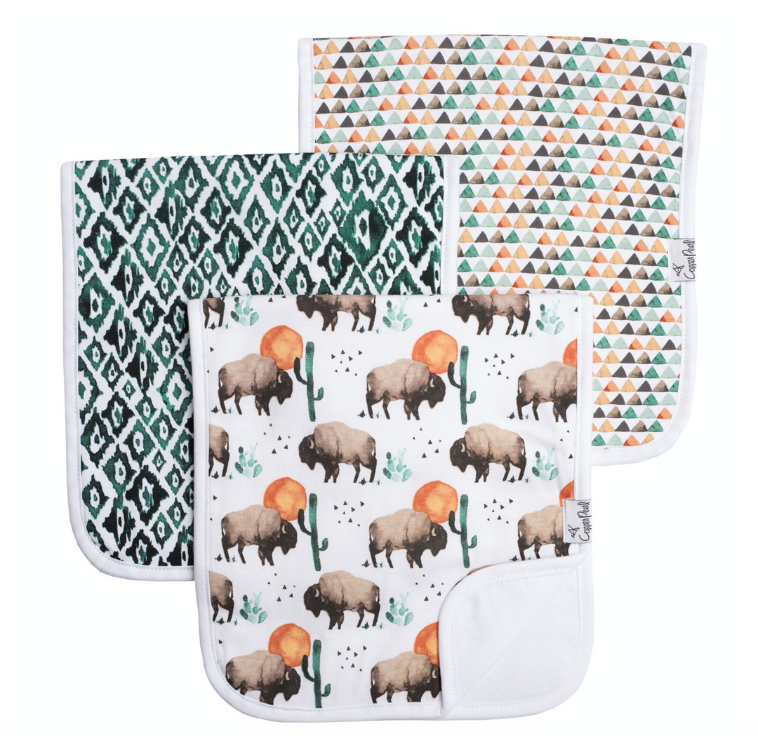 Bison Burp Cloth