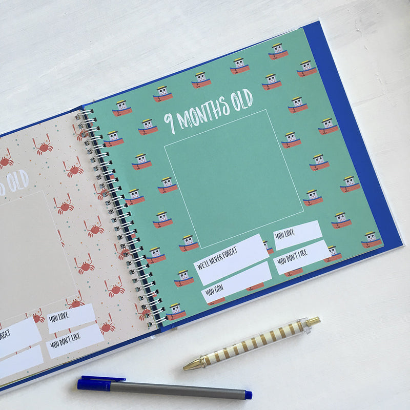 Little Captain Memory Book