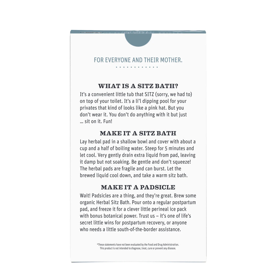 Organic Herbal Sitz Bath