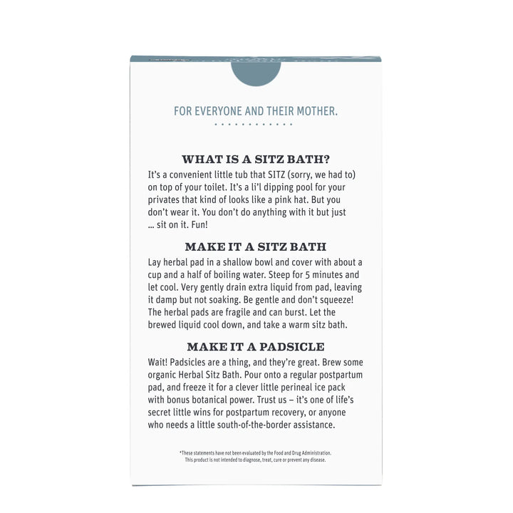 Organic Herbal Sitz Bath