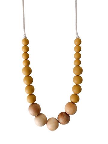 Chewable Charm The Landon Mustard Necklace