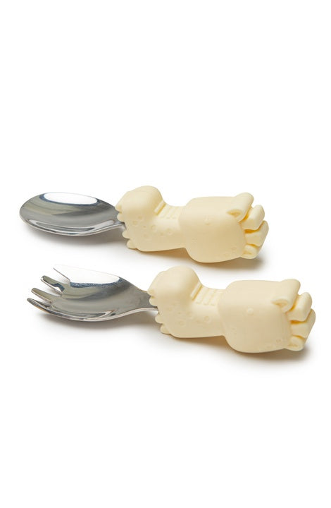 Giraffe Baby Spoon & Fork Set